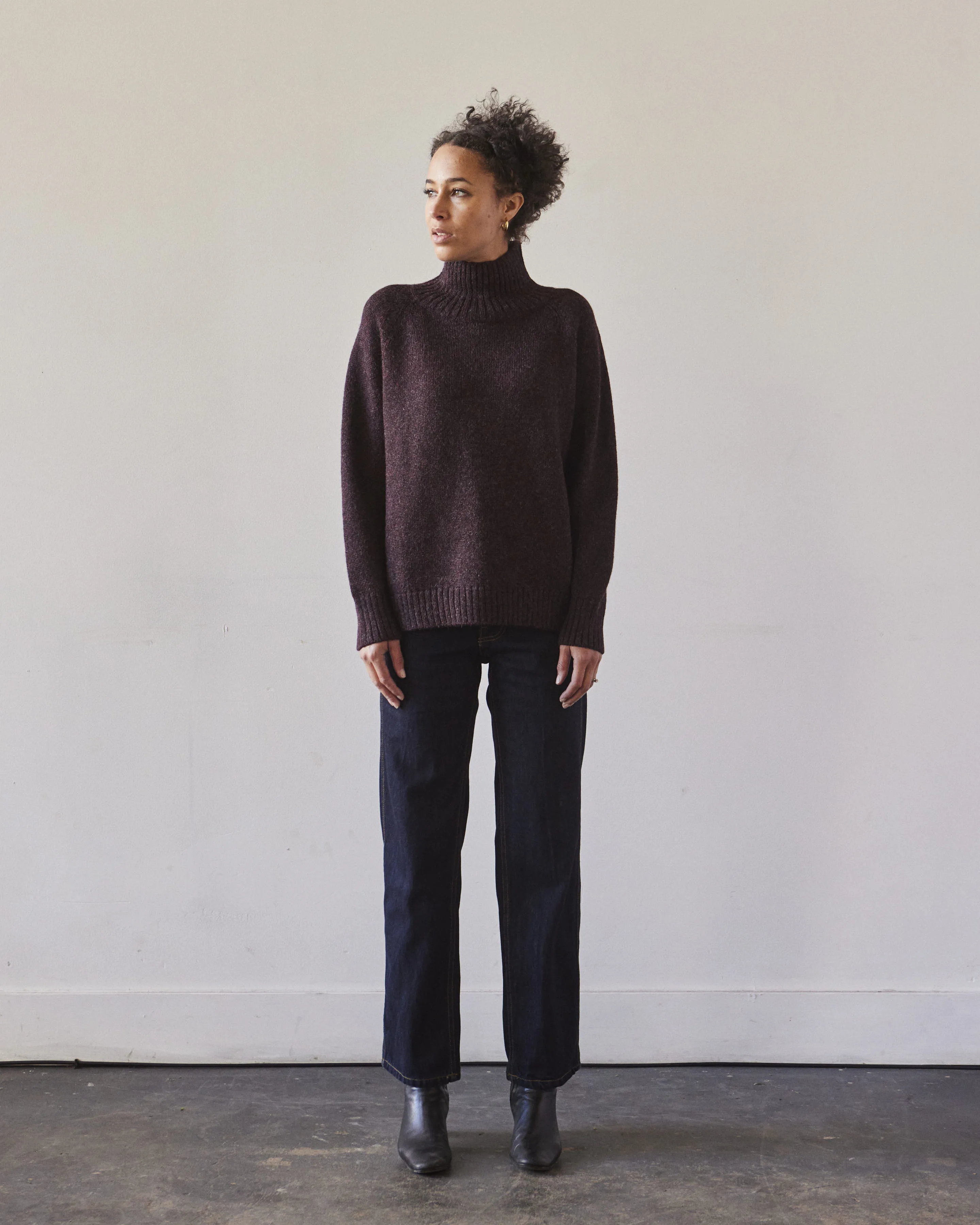 Atelier Delphine Vasilisa Sweater, Aubergine