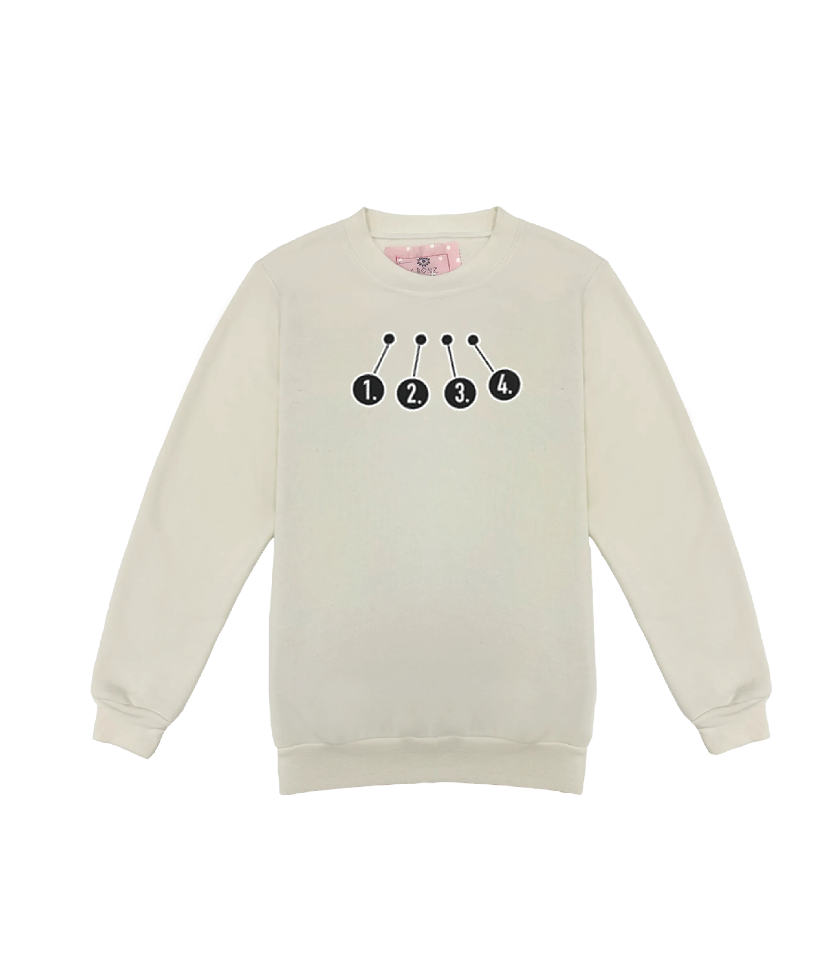 Custom Chest Mini Embroideries Unisex Crewneck Pullover