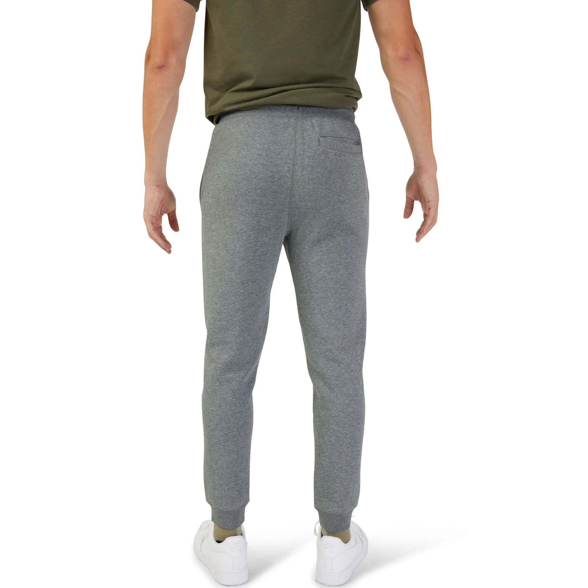 Fox Racing  Mens Fox Head Fleece Jogger Sweatpants Tapered Fit Heather Graphite