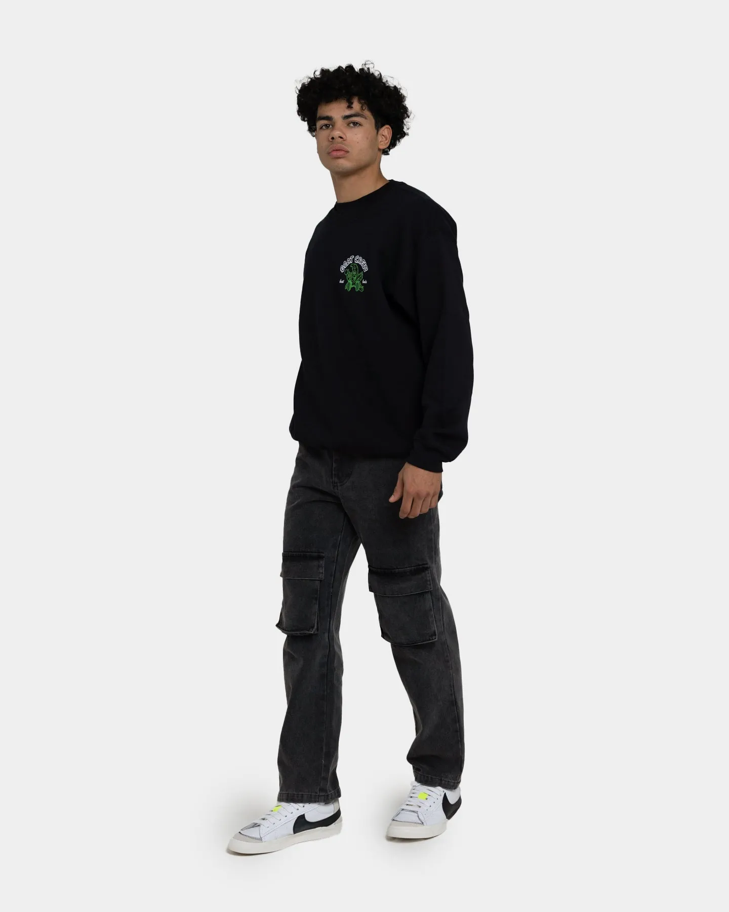 Goat Crew Best Buds Crewneck Black