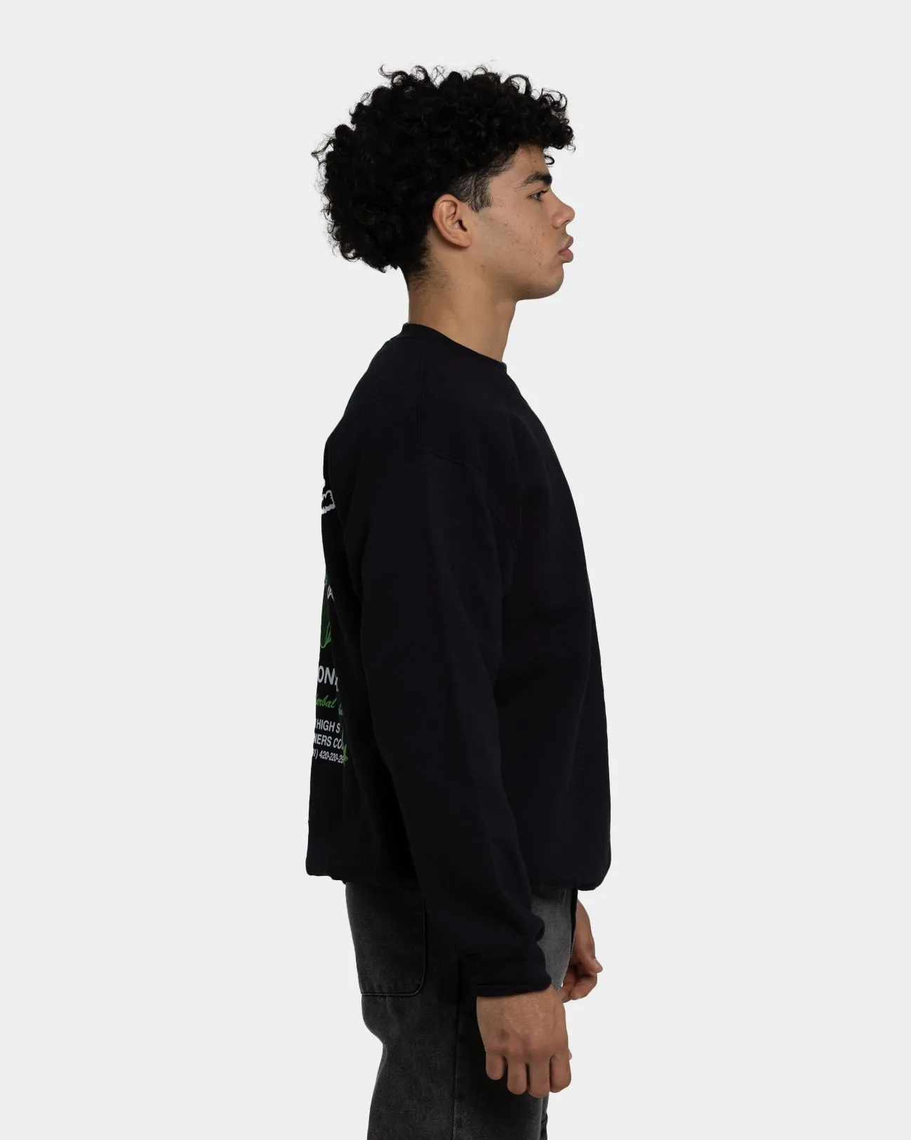 Goat Crew Best Buds Crewneck Black