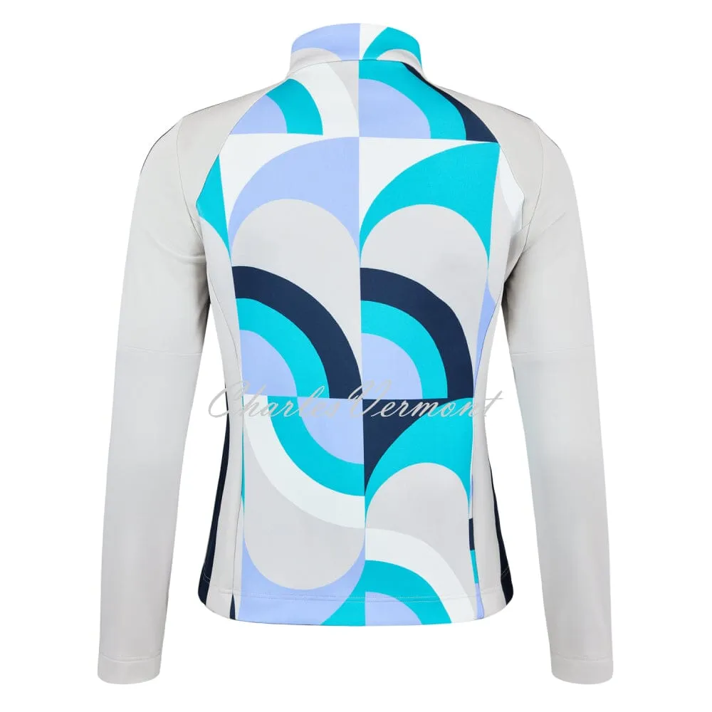 I'cona Printed Zip Jacket - Style 67264-60220-76