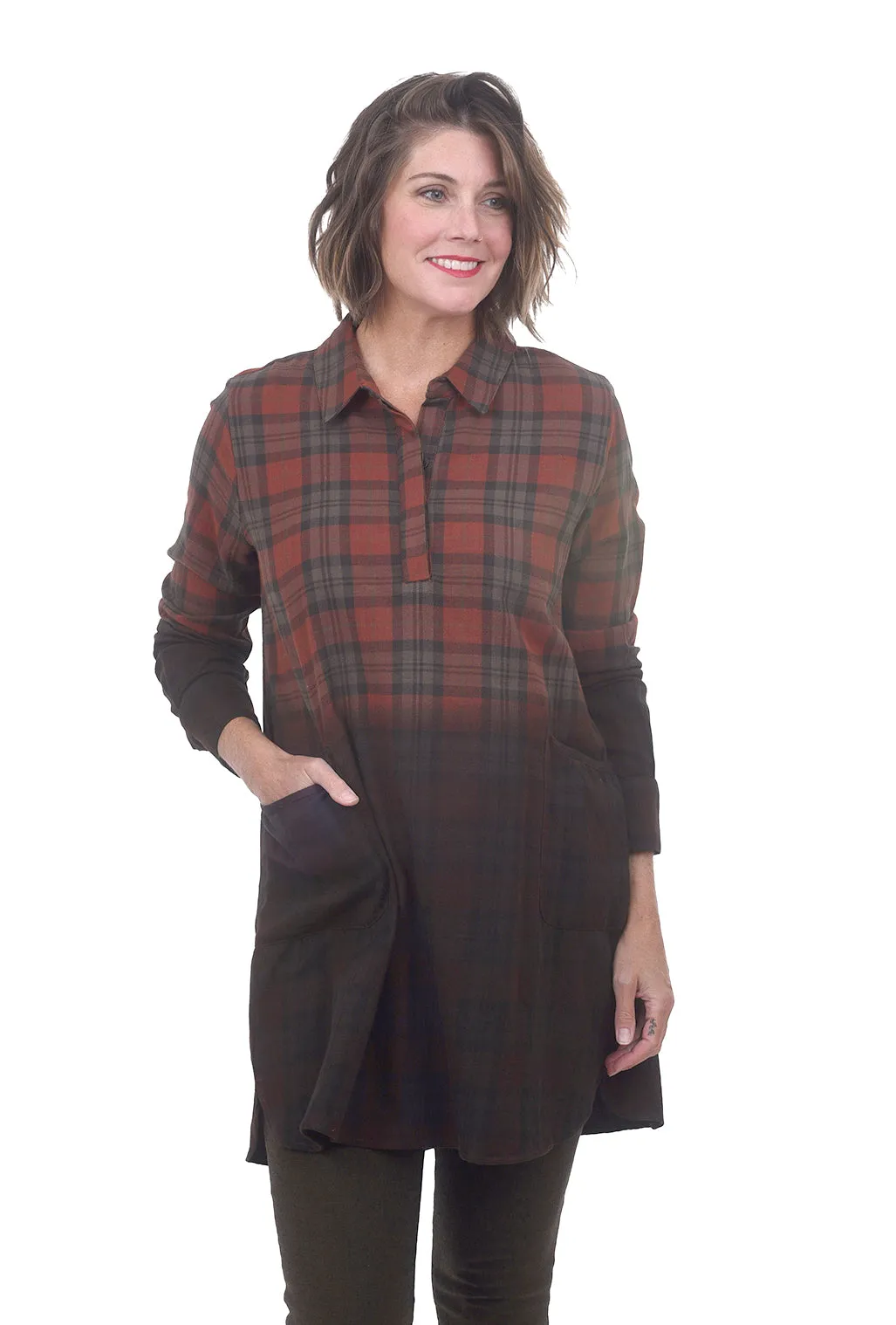 Jodi Flannel Tunic, Bryce