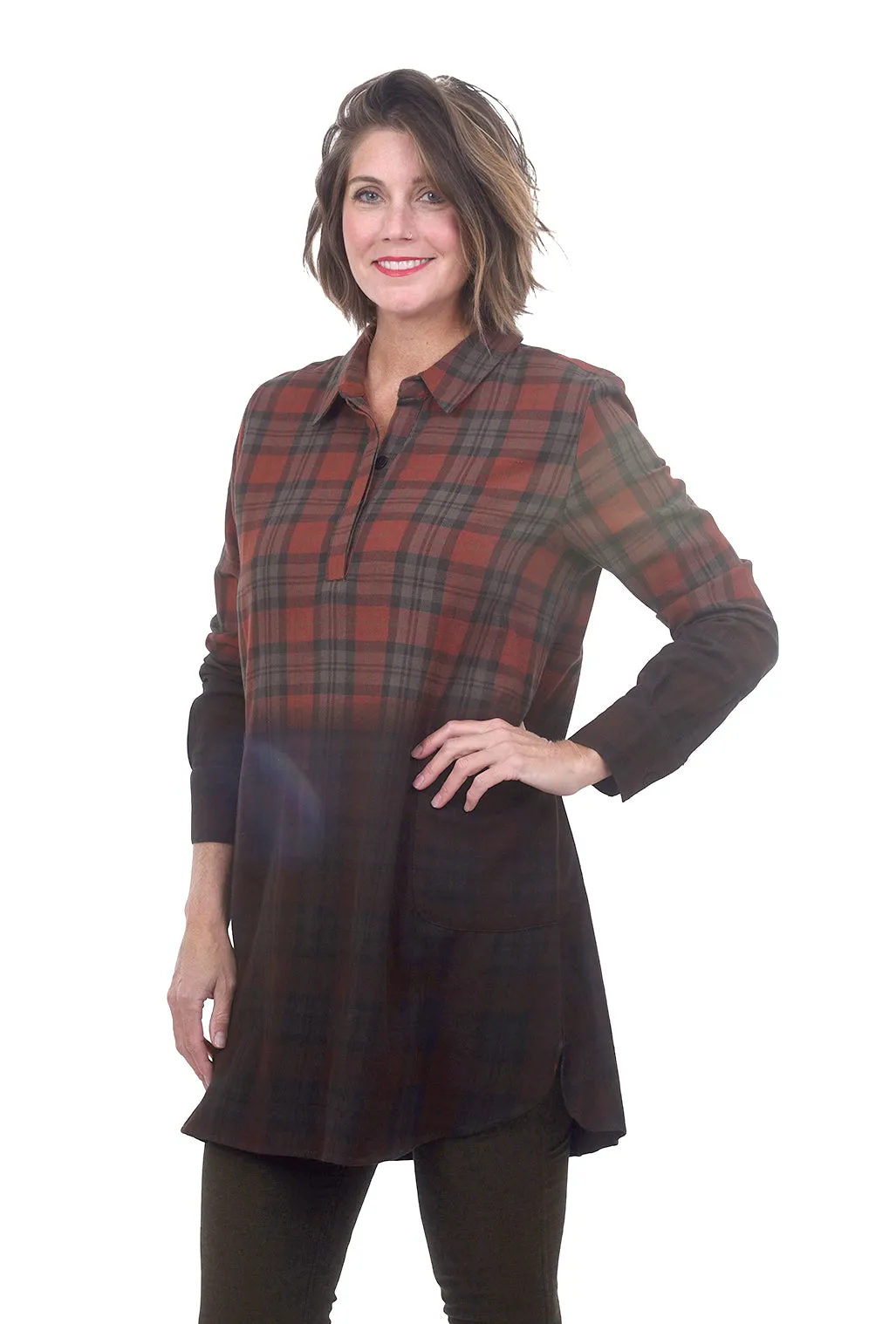 Jodi Flannel Tunic, Bryce