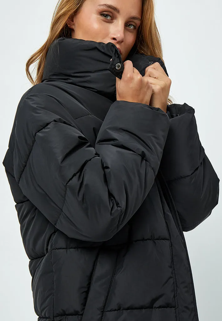 Kenza Puffer Coat - Black