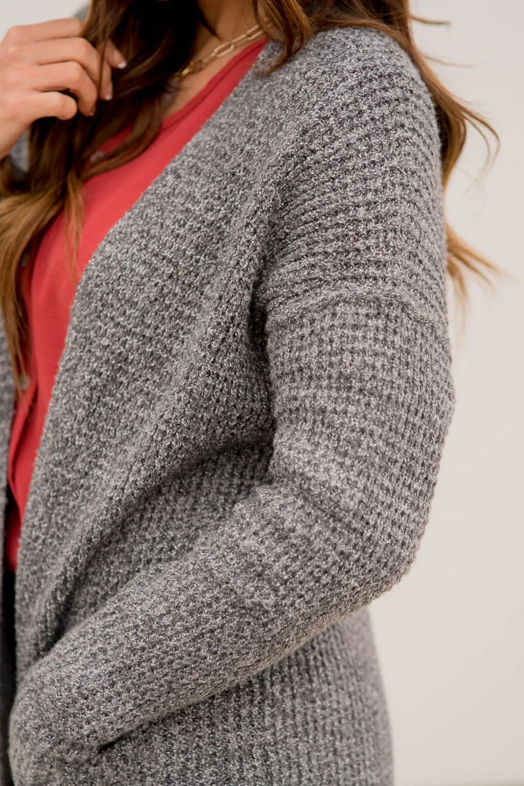 Knit Pocket Cardigan