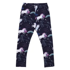 Leggings- unicorn & Pegasus: Size 3Y