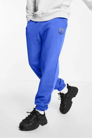 MAX 21 Men's Logo Embroidered Fleece Jogger Pants