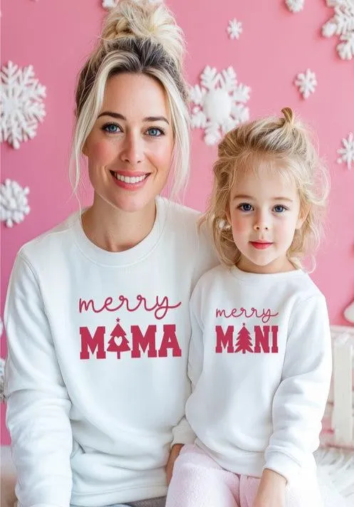 Merry Mama Cozy Crew Sweatshirt