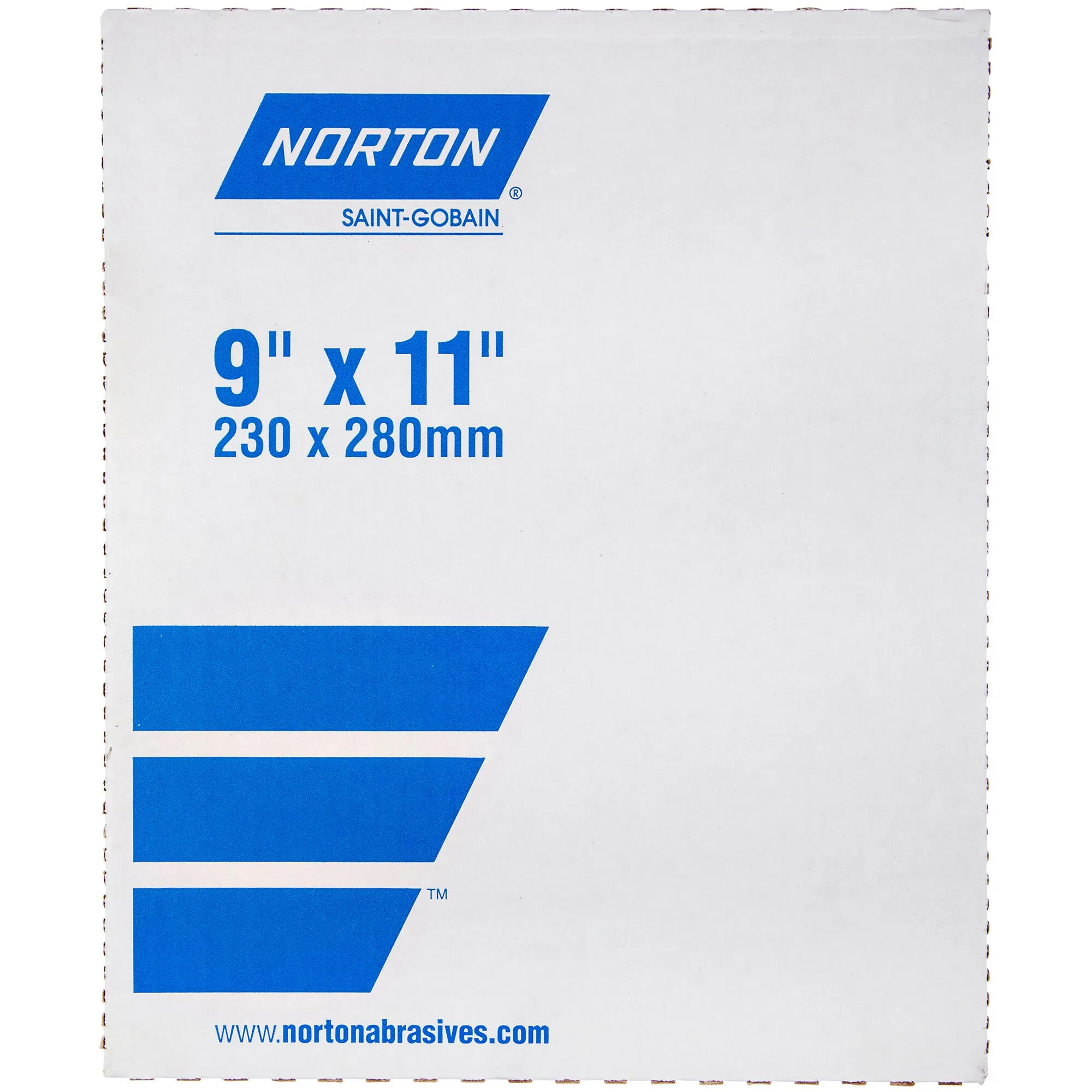 Norton 9 x 11 In. Durite Paper Sheet P80 Grit A475 SC 50 Count