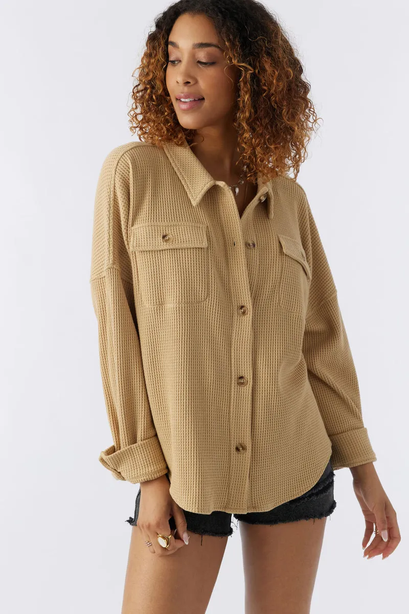 O'Neill Tour L/S Shirt-Khaki