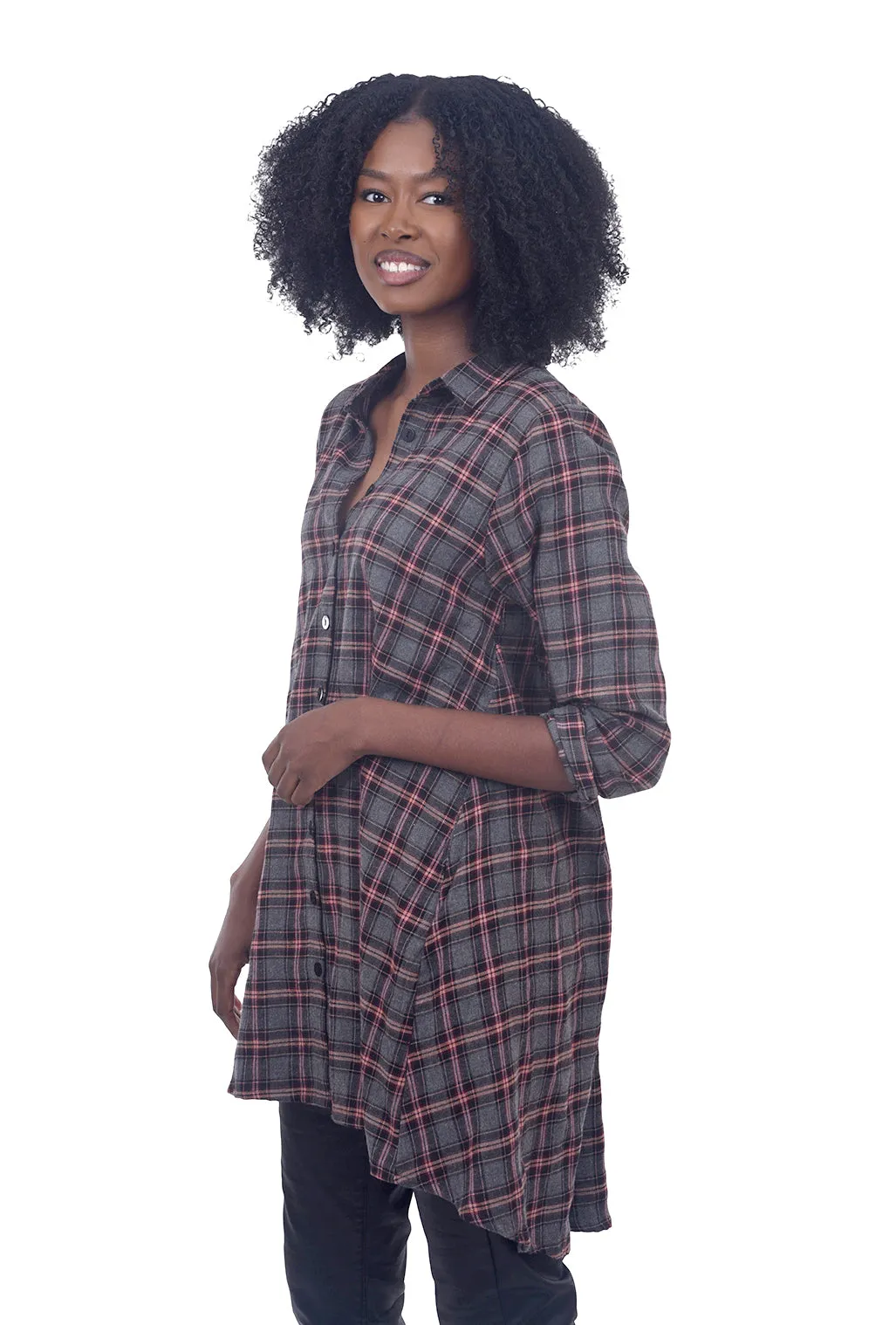 Petulia Plaid Tunic, Rowan