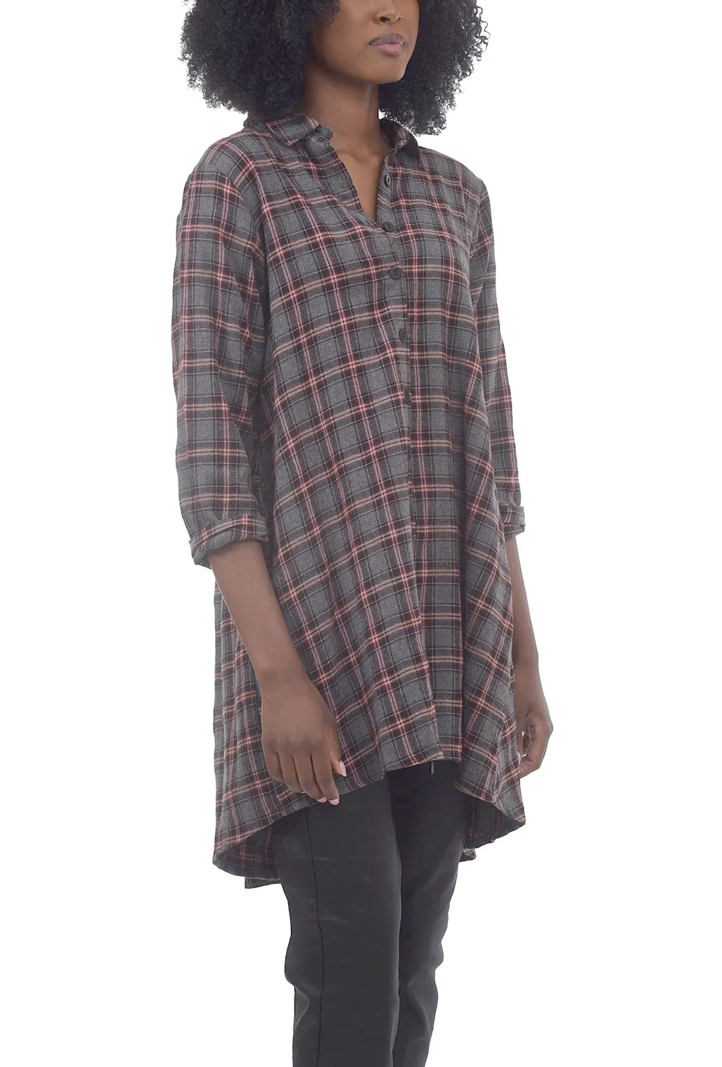 Petulia Plaid Tunic, Rowan