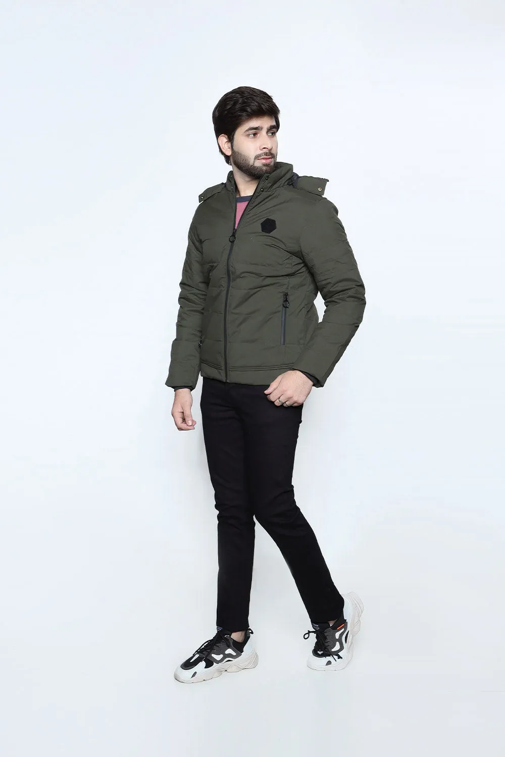 Puffer Jacket With Hood