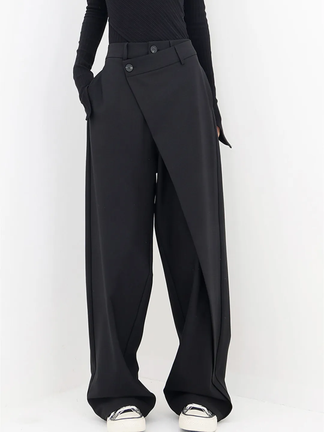 Rebecca – Women's Asymmetric Baggy Pants