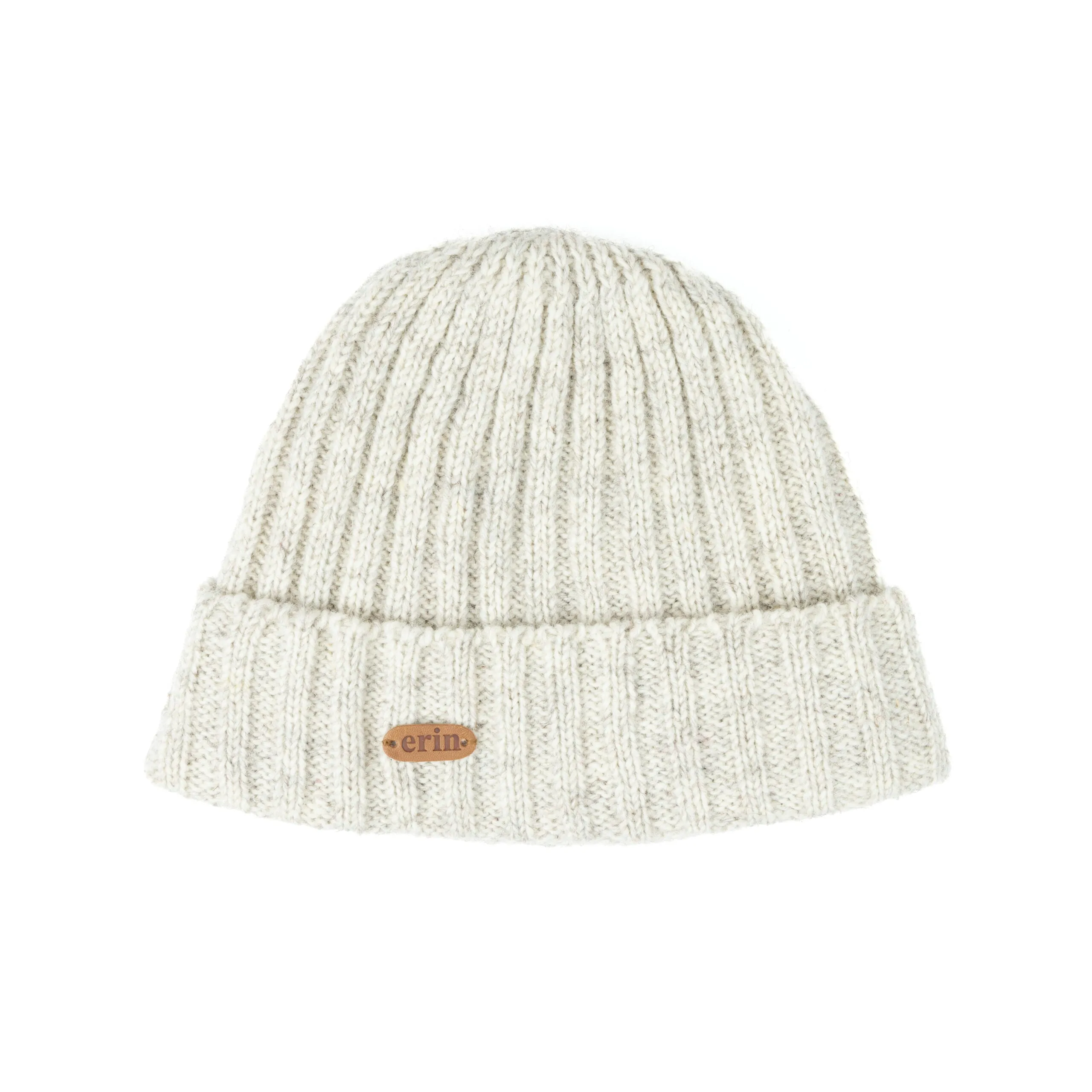 Rib Pullon Hat Turnup | Oatmeal