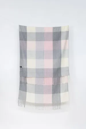 Scarf Piper Grey Light Pink