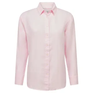 Schoffel Salthouse Ladies Linen Shirt - Pale Pink