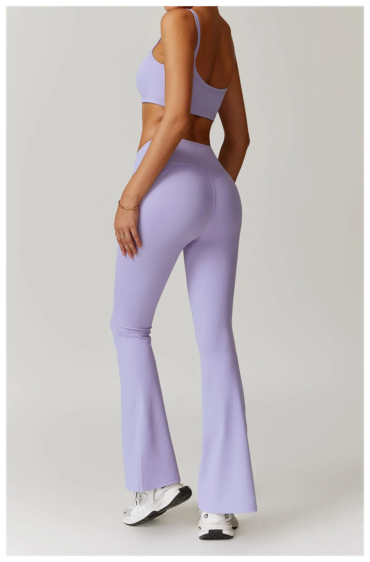 Sculpting High-Waist Flare Yoga Pants