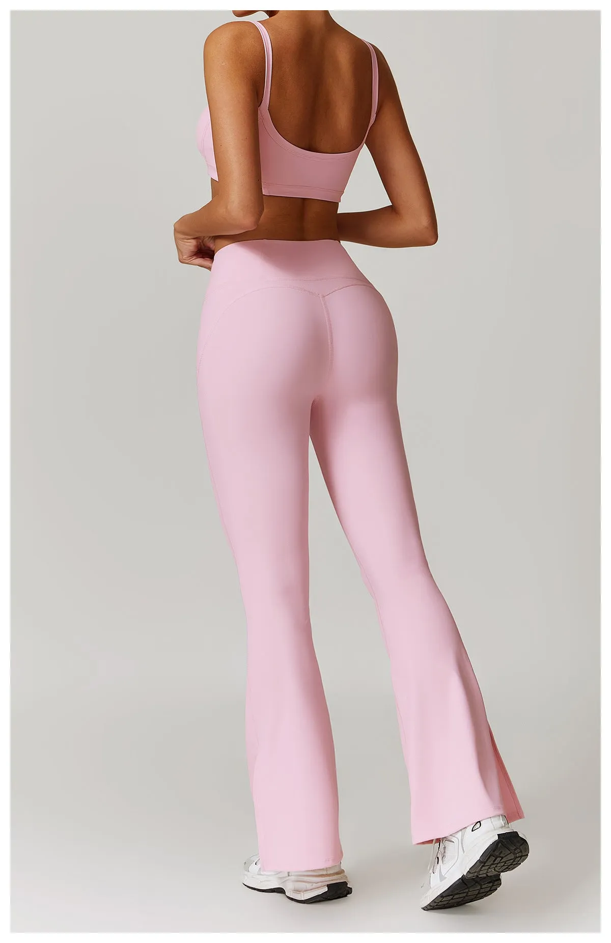 Sculpting High-Waist Flare Yoga Pants