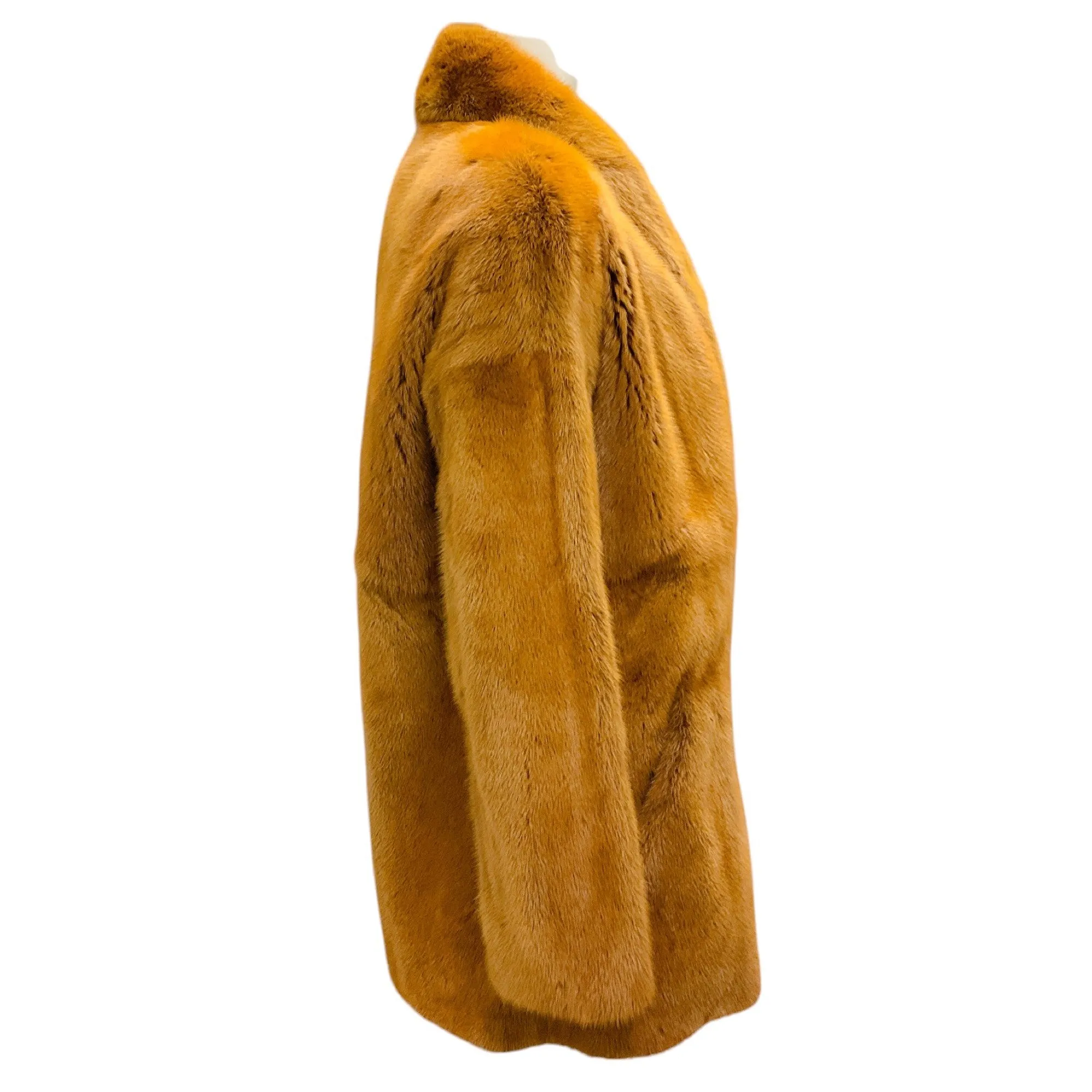 Sprung Freres Camel Mink Fur Coat