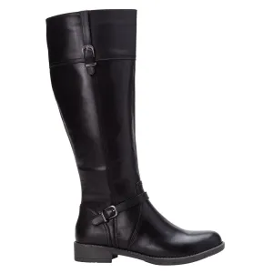 Tasha Round Toe Zippered Boots