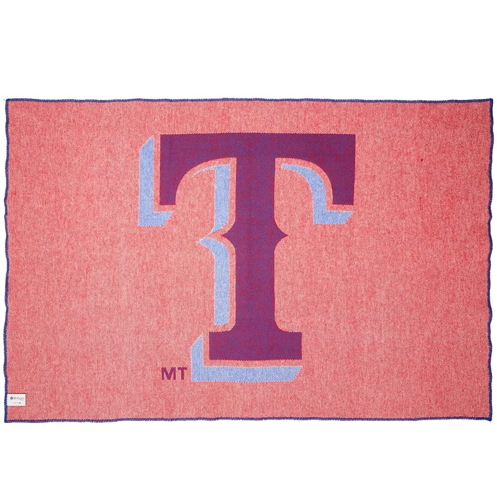 Texas Rangers Wool Throw Blanket