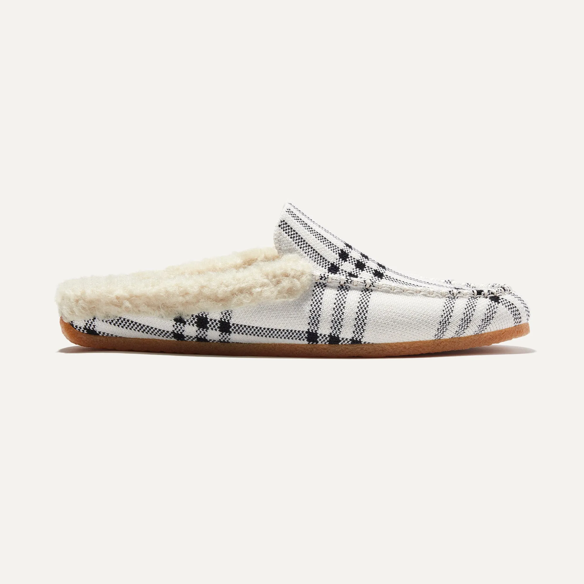 The Scuff Slipper - Cozy Plaid