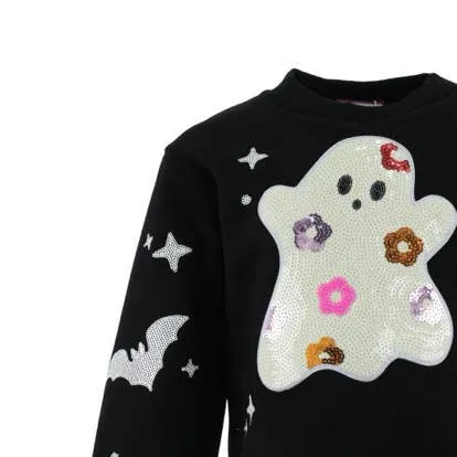 TWD Embellished Ghost Halloween Crewneck