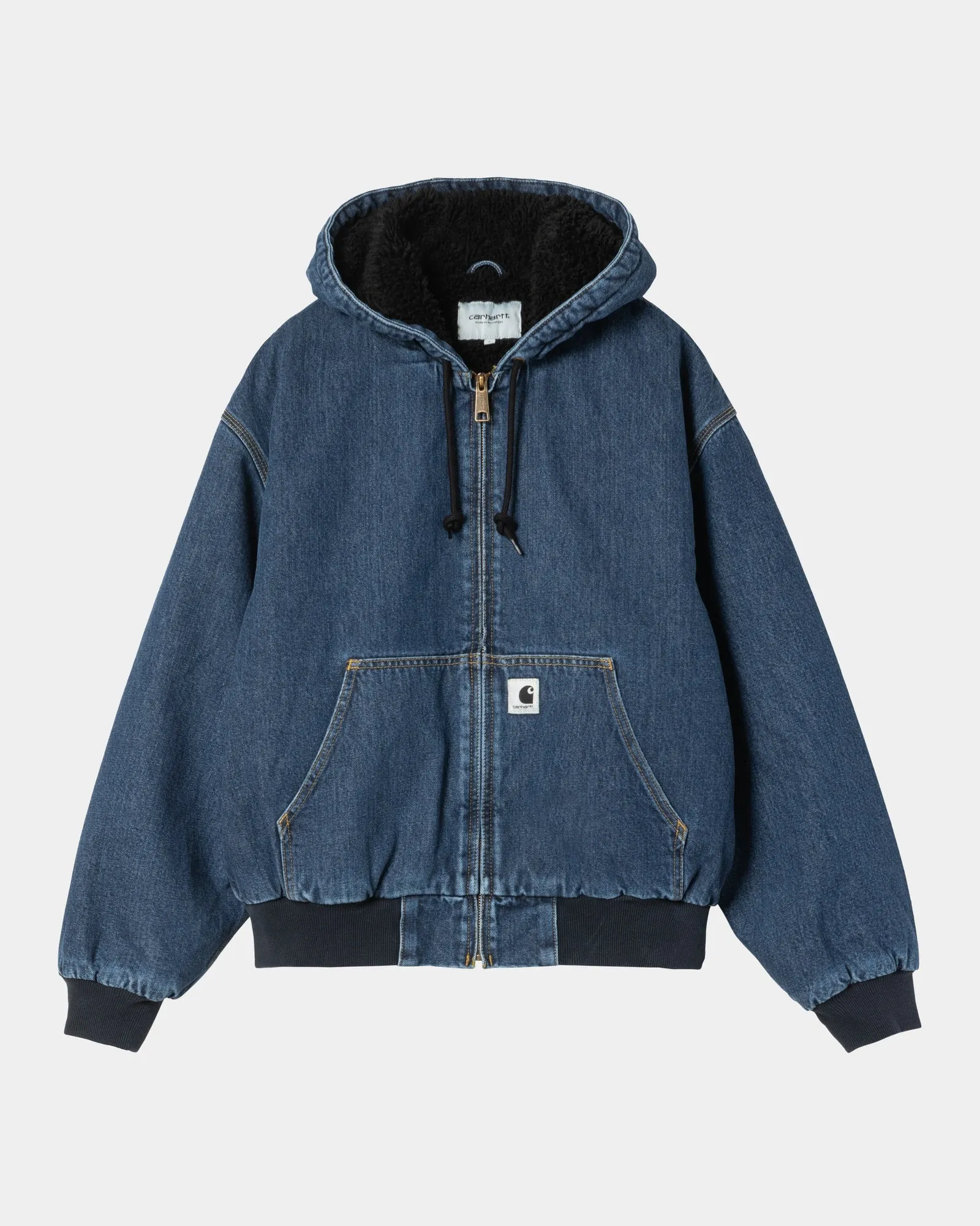 Women's OG Active Jacket (Winter) - Denim | Blue (stone washed)