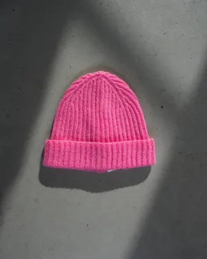 WOOLY KNIT BEANIE BJON BONBON PINK